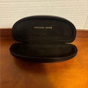 Michael Kors Elegant Black Sunglasses Case